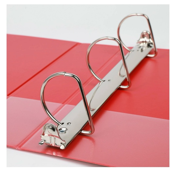 Two Durable View red binders by Pen Gear NWT - Picture 4 of 12